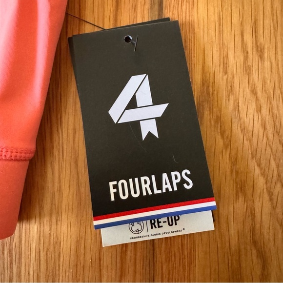 NWT Fourlaps Solo One Shoulder Sports Bra in Blush/White Size XXL - Picture 7 of 10